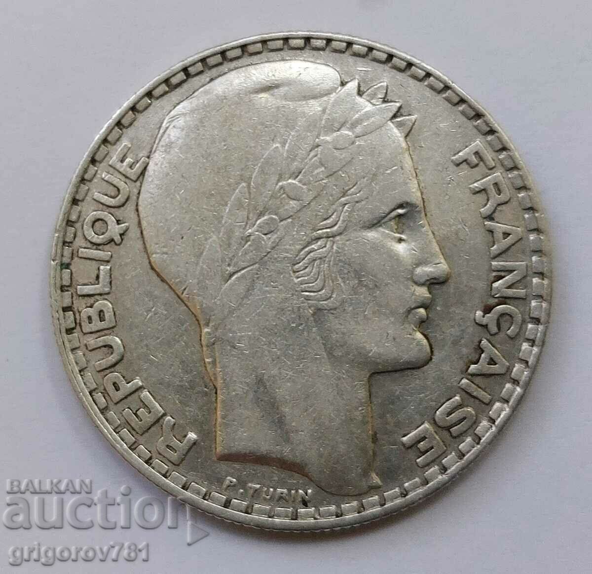 20 Franci Argint Franta 1933 - Moneda de argint #19 cu preț € 20.45 | 40.00 BGN