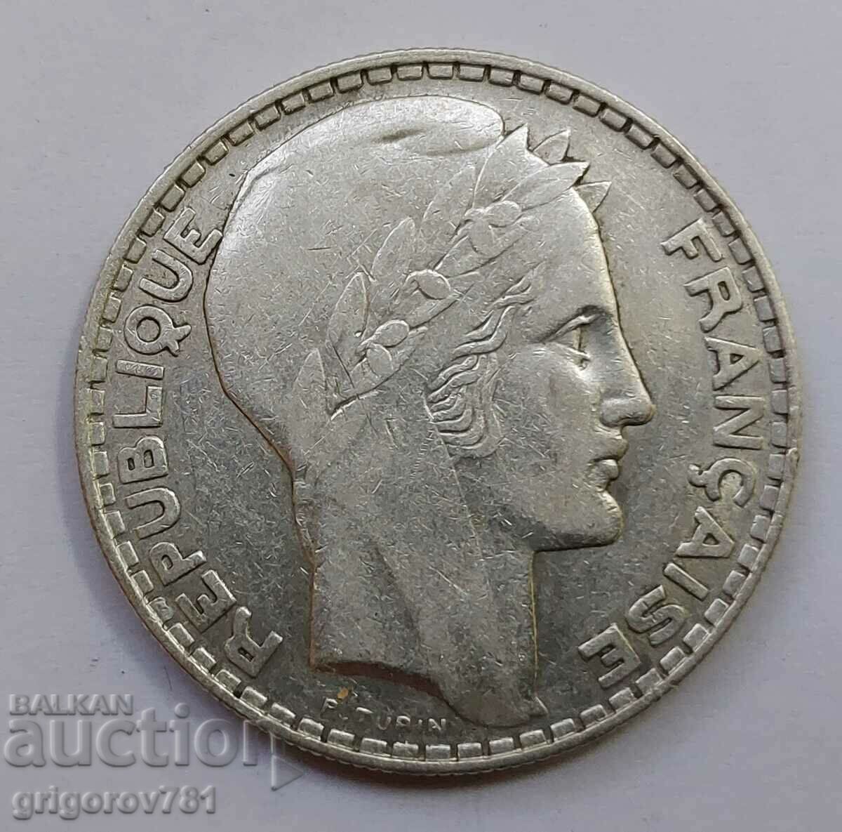 20 Franci Argint Franta 1933 - Moneda de argint #25 cu preț € 20.45 | 40.00 BGN