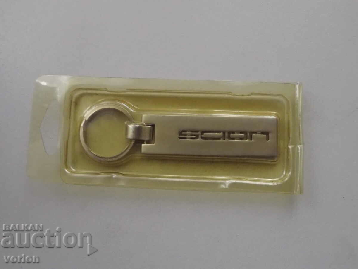 Keychain: Scion car.