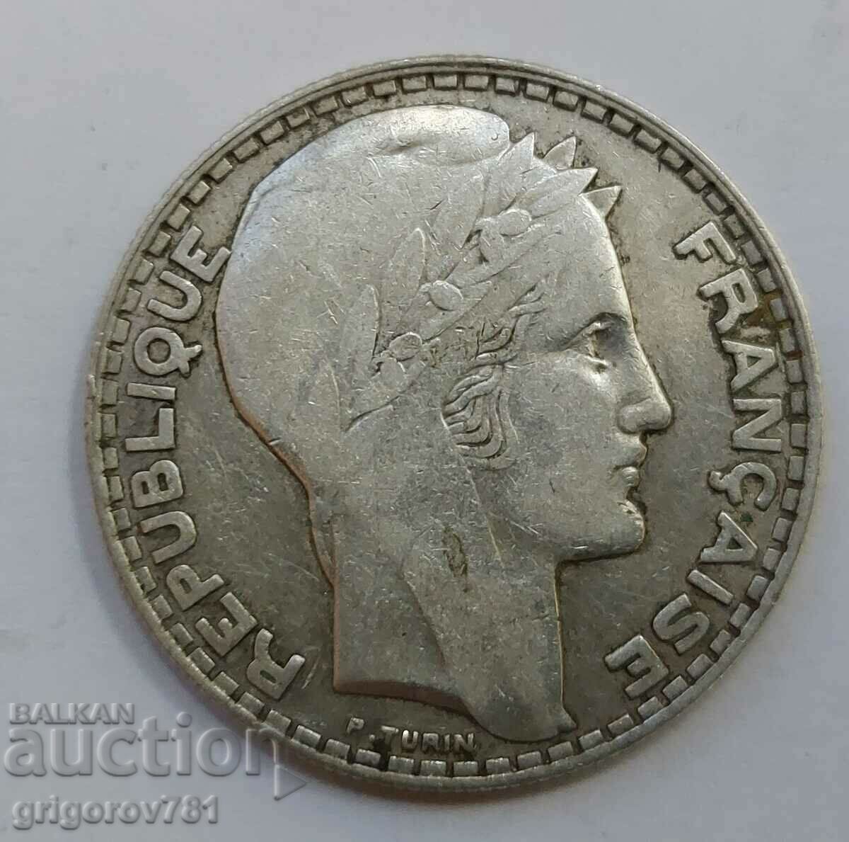 20 Franci Argint Franta 1933 - Moneda de argint #33 cu preț € 20.45 | 40.00 BGN