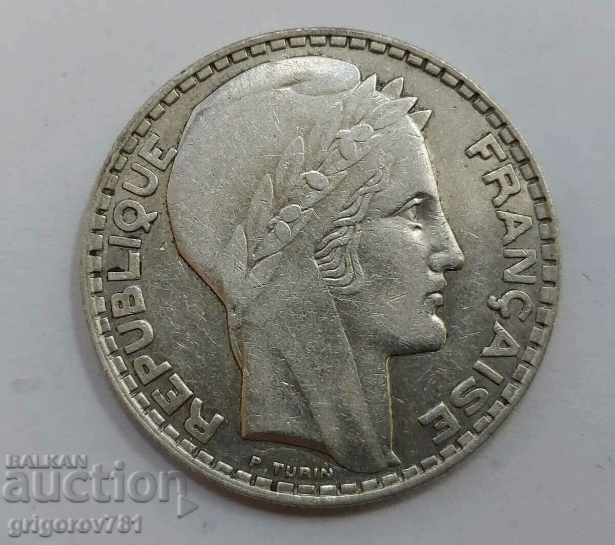 20 Franci Argint Franta 1933 - Moneda de argint #38 cu preț € 17.90 | 35.01 BGN