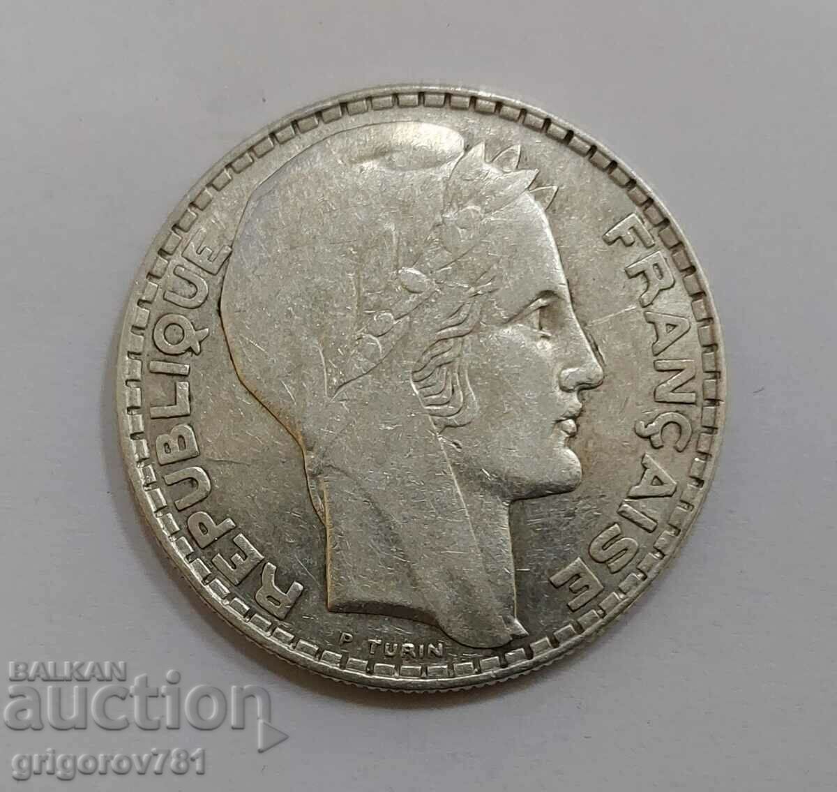 20 Franci Argint Franta 1933 - Moneda de argint #41 cu preț € 20.45 | 40.00 BGN