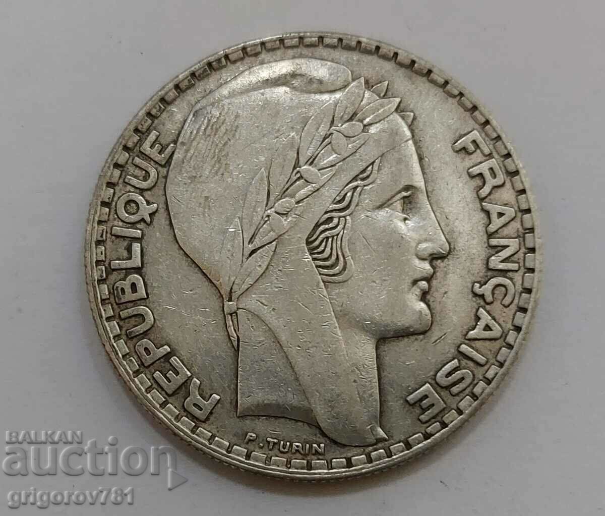 20 Franci Argint Franta 1933 - Moneda de argint #42 cu preț € 20.45 | 40.00 BGN