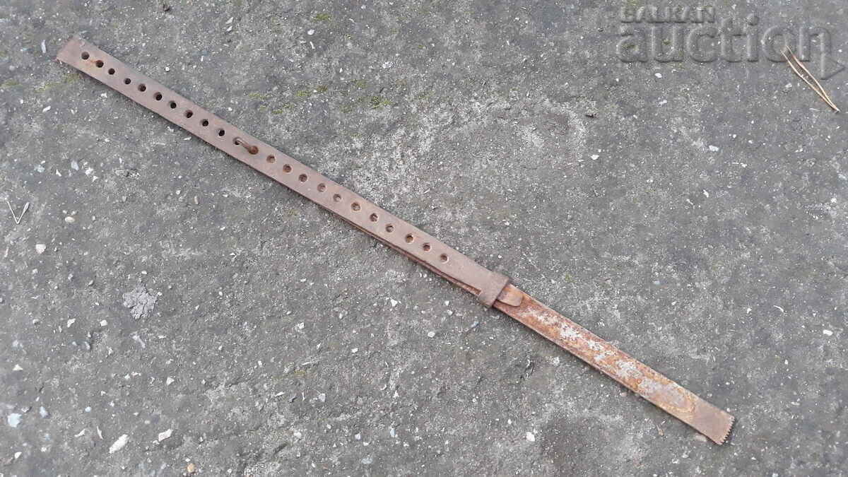 Delivery of antique hand forged yardstick measure for loom Delivery of antique hand forged yardstick measure for loom