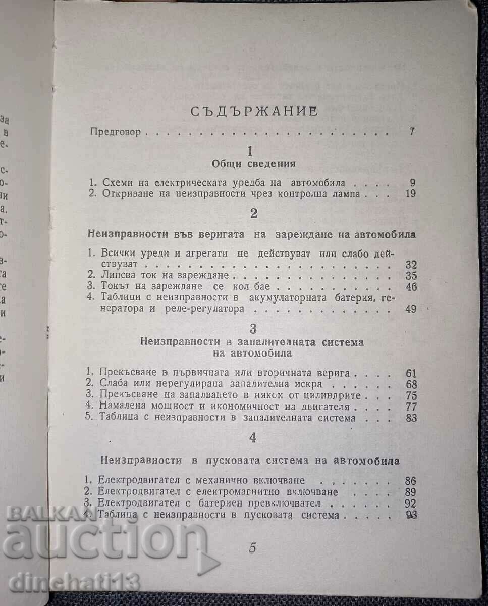 Delivery of Malfunctions in the car's electrical system: Valev Delivery of Malfunctions in the car's electrical system: Valev