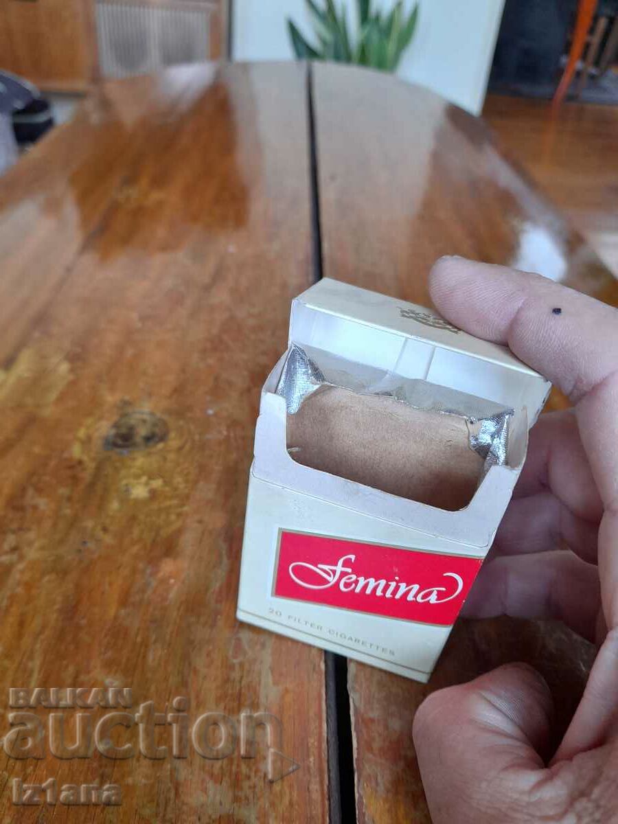 Παλιό κουτί τσιγάρα Femina, Femina - 7 Παλιό κουτί τσιγάρα Femina, Femina - 7