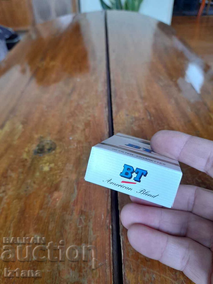 Old box of cigarettes BT, BT - 6 Old box of cigarettes BT, BT - 6