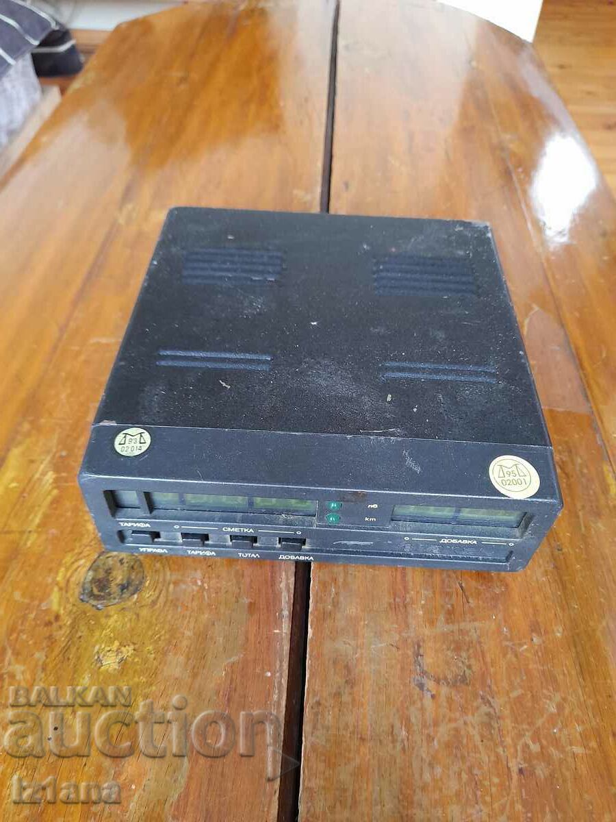 Old taxi apparatus Eltax 30, Eltax with price 70.00 BGN | € 35.79 Old taxi apparatus Eltax 30, Eltax with price 70.00 BGN | € 35.79