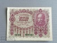 Banknote - Austria - 20 Krona 1922