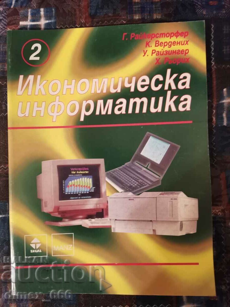 Auction Economic Informatics. Book 1-3 K. Verdenich, G. Reikerst Auction Economic Informatics. Book 1-3 K. Verdenich, G. Reikerst