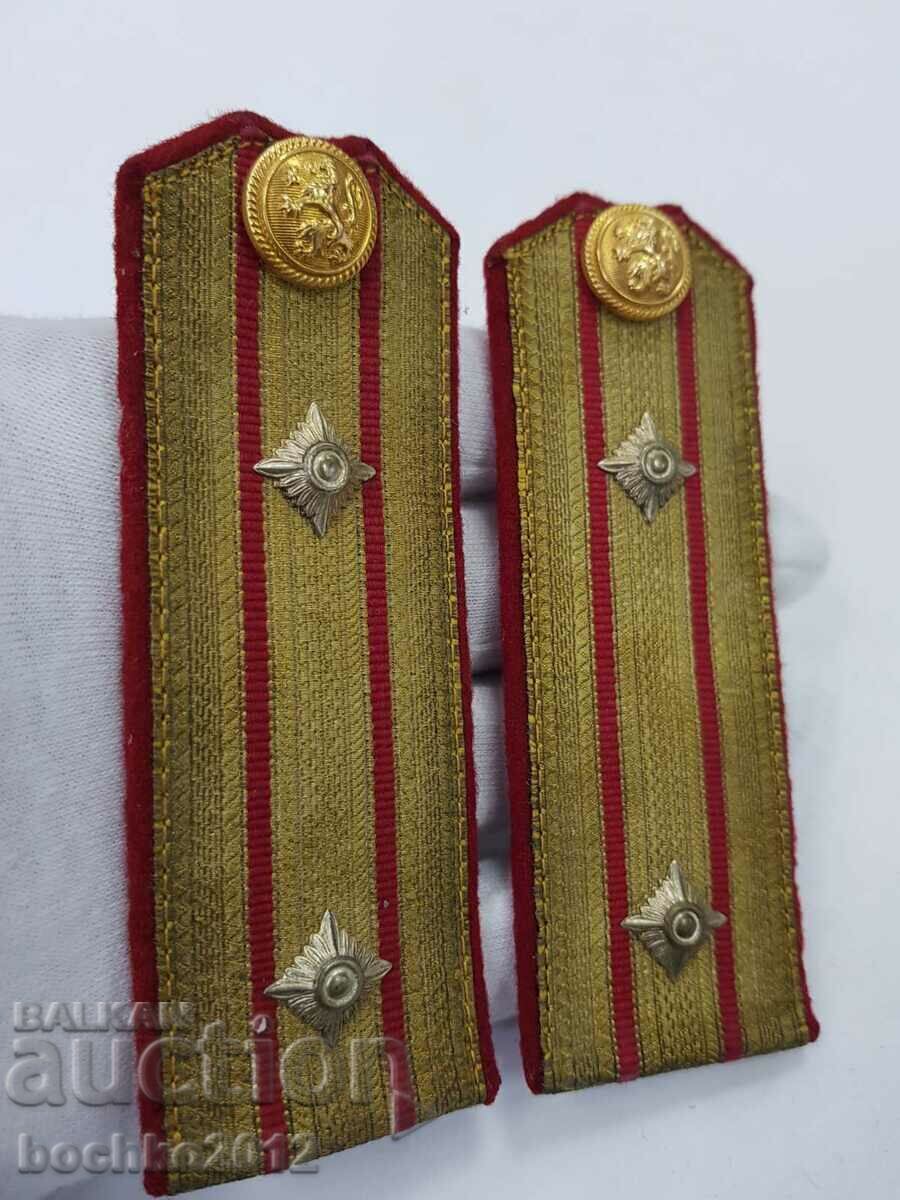 Delivery of Bulgarian royal parade epaulettes Boris III lieutenant colonel Delivery of Bulgarian royal parade epaulettes Boris III lieutenant colonel