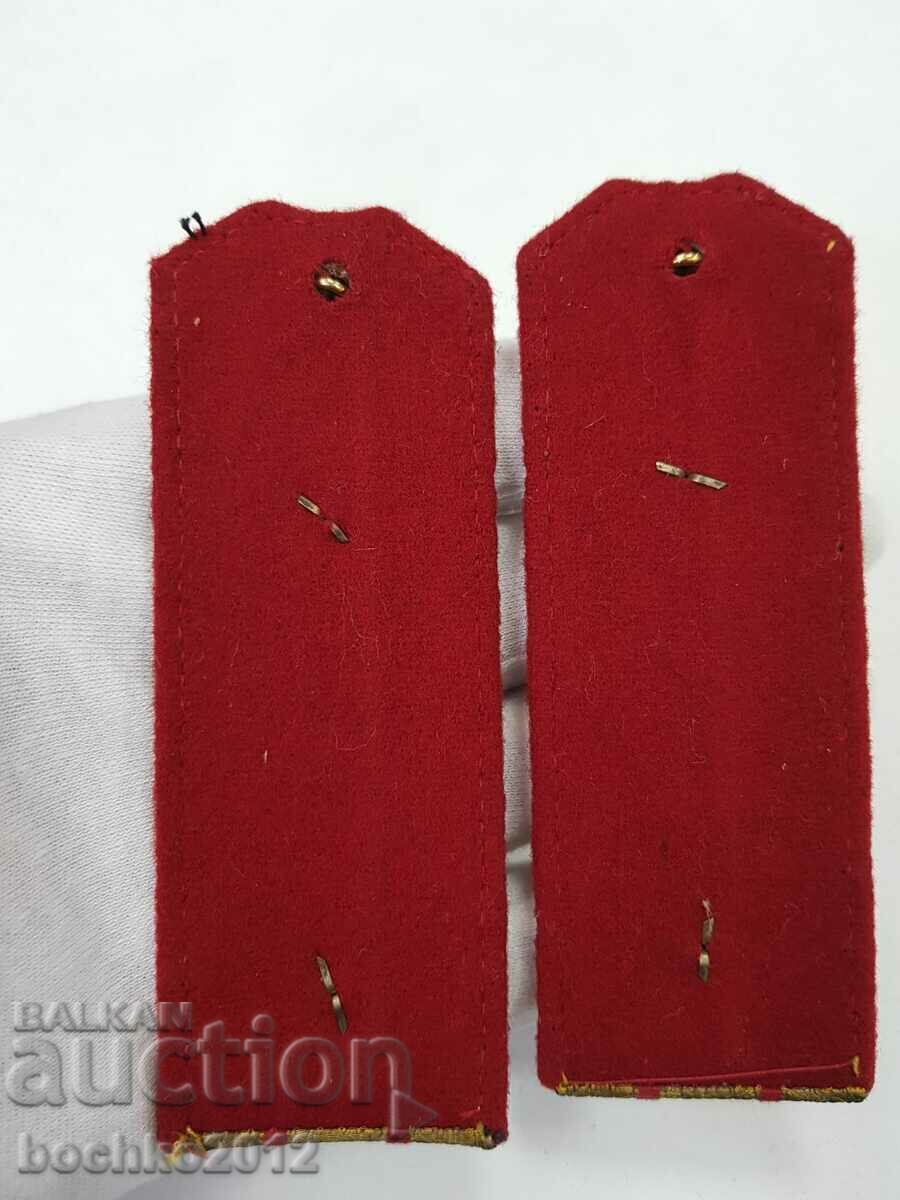 Bulgarian royal parade epaulettes Boris III lieutenant colonel - 5 Bulgarian royal parade epaulettes Boris III lieutenant colonel - 5