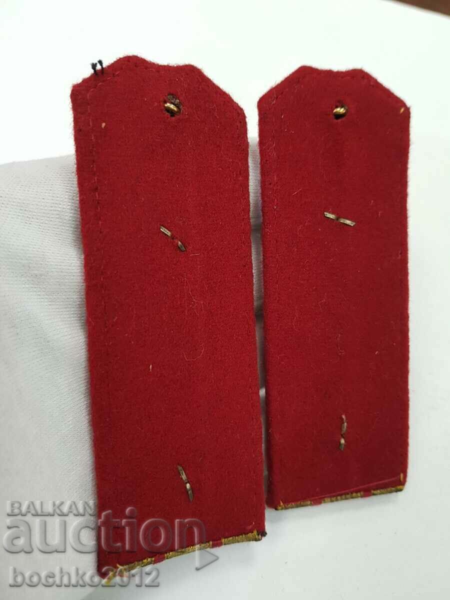 Bulgarian royal parade epaulettes Boris III lieutenant colonel - 6 Bulgarian royal parade epaulettes Boris III lieutenant colonel - 6
