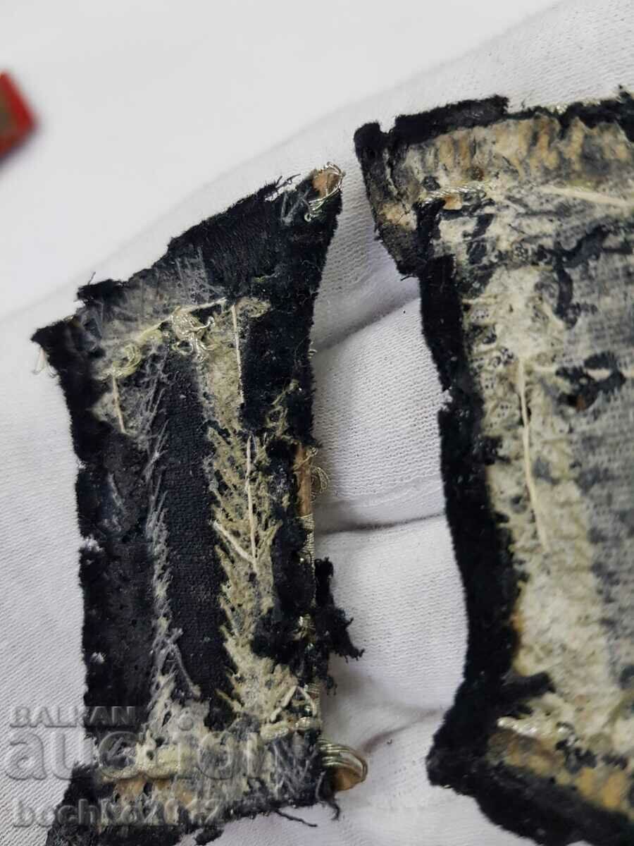 Very rare officer's lapels military jurist Boris III - 5 Very rare officer's lapels military jurist Boris III - 5