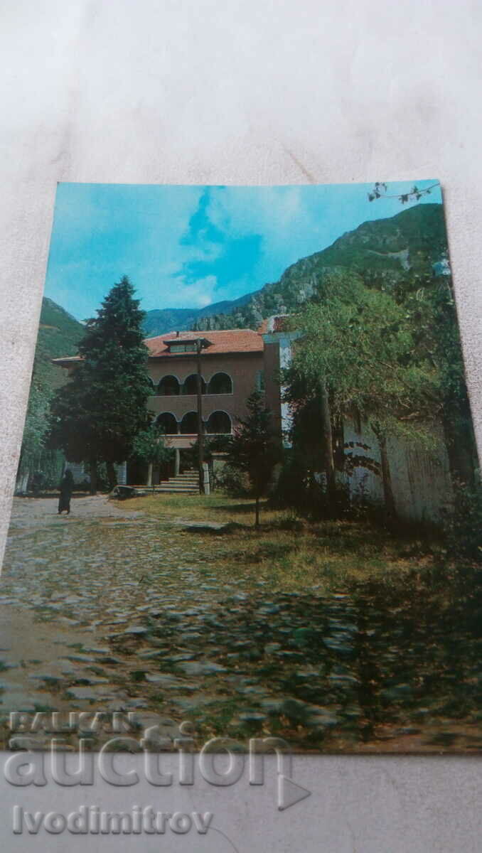 Пощенска картичка Сопот Манастирът Св. Спас 1983