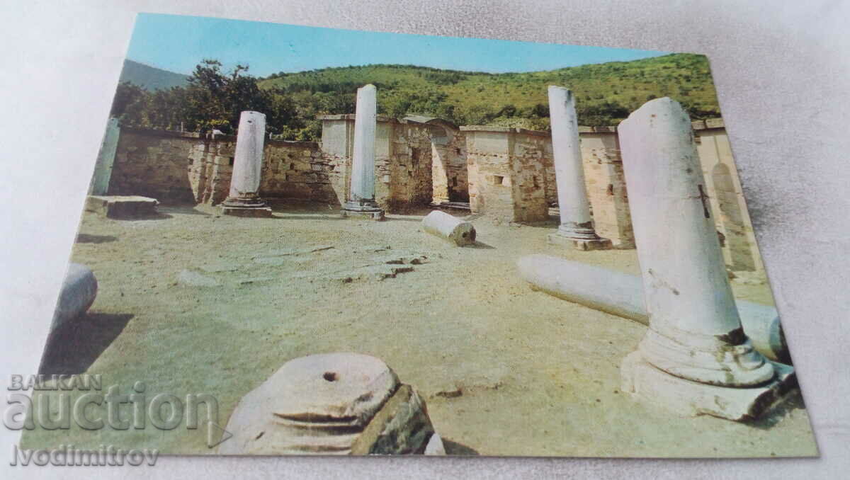 Καρτ ποστάλ Preslav Round Church X αιώνας 1980