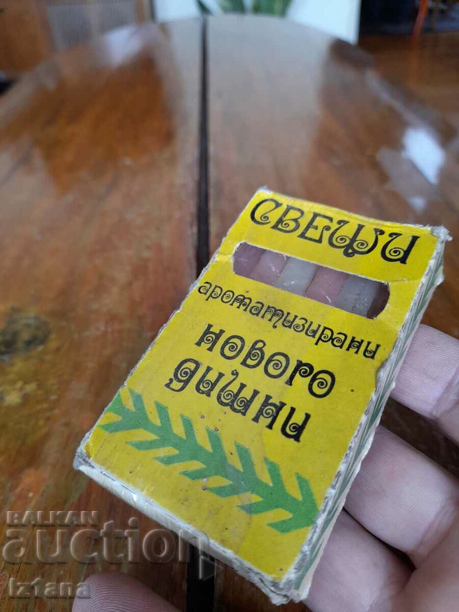 Old Christmas candles with price 15.00 BGN | € 7.67