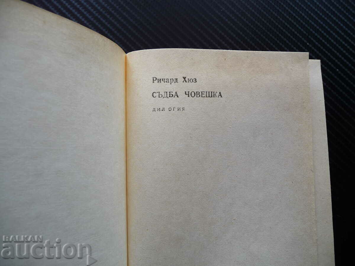 Auction  The wooden shepherdess - Richard Hughes books for 1 leva book