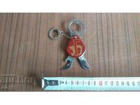 OLD KEY HOLDER KNIFE OPENER - P,DENEV