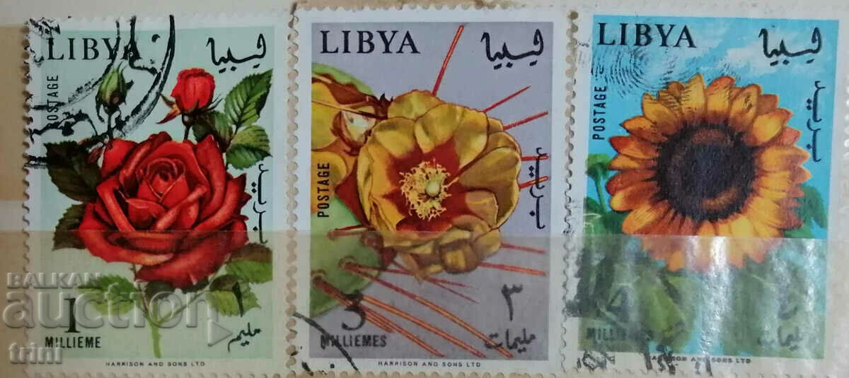 Libia FLORA 1965 Flori