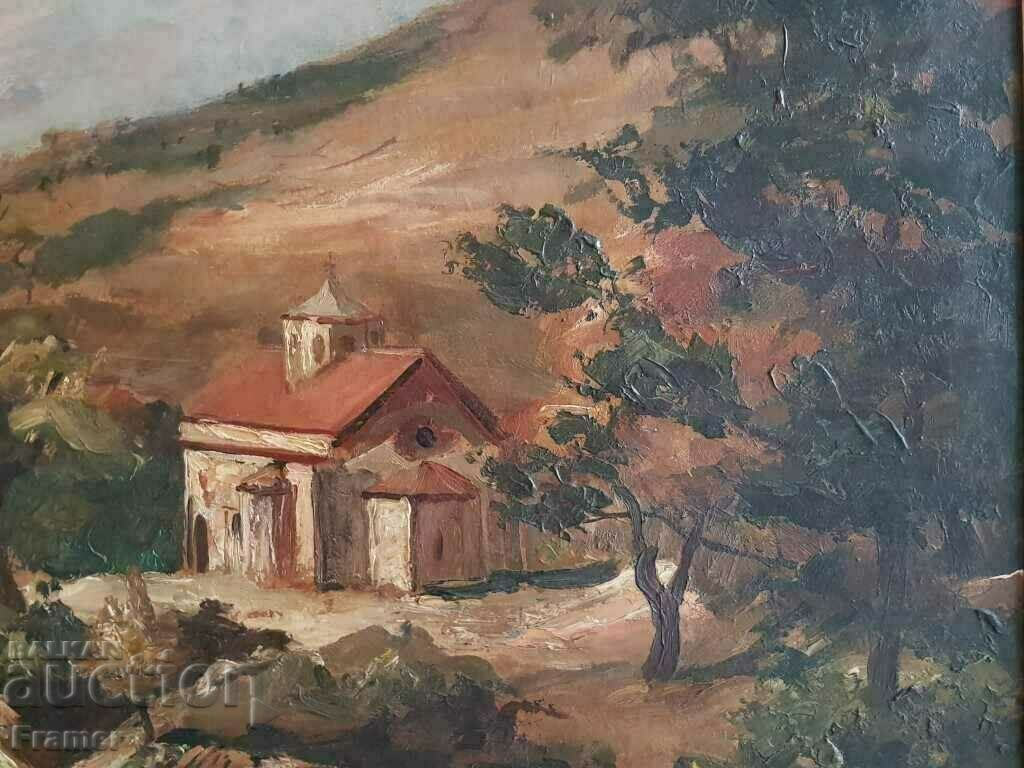 Delivery of Prof. Panayot Panayotov 1909-1986 Chapel classical landscape Delivery of Prof. Panayot Panayotov 1909-1986 Chapel classical landscape
