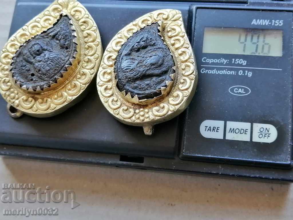 Revival silver hammers, silver, gold plated - 7 Revival silver hammers, silver, gold plated - 7