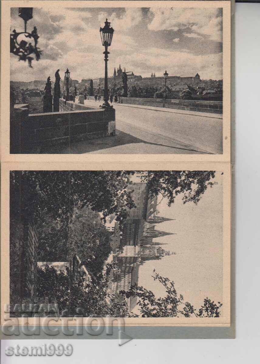 Auction Album of old postcards view from Prague Auction Album of old postcards view from Prague