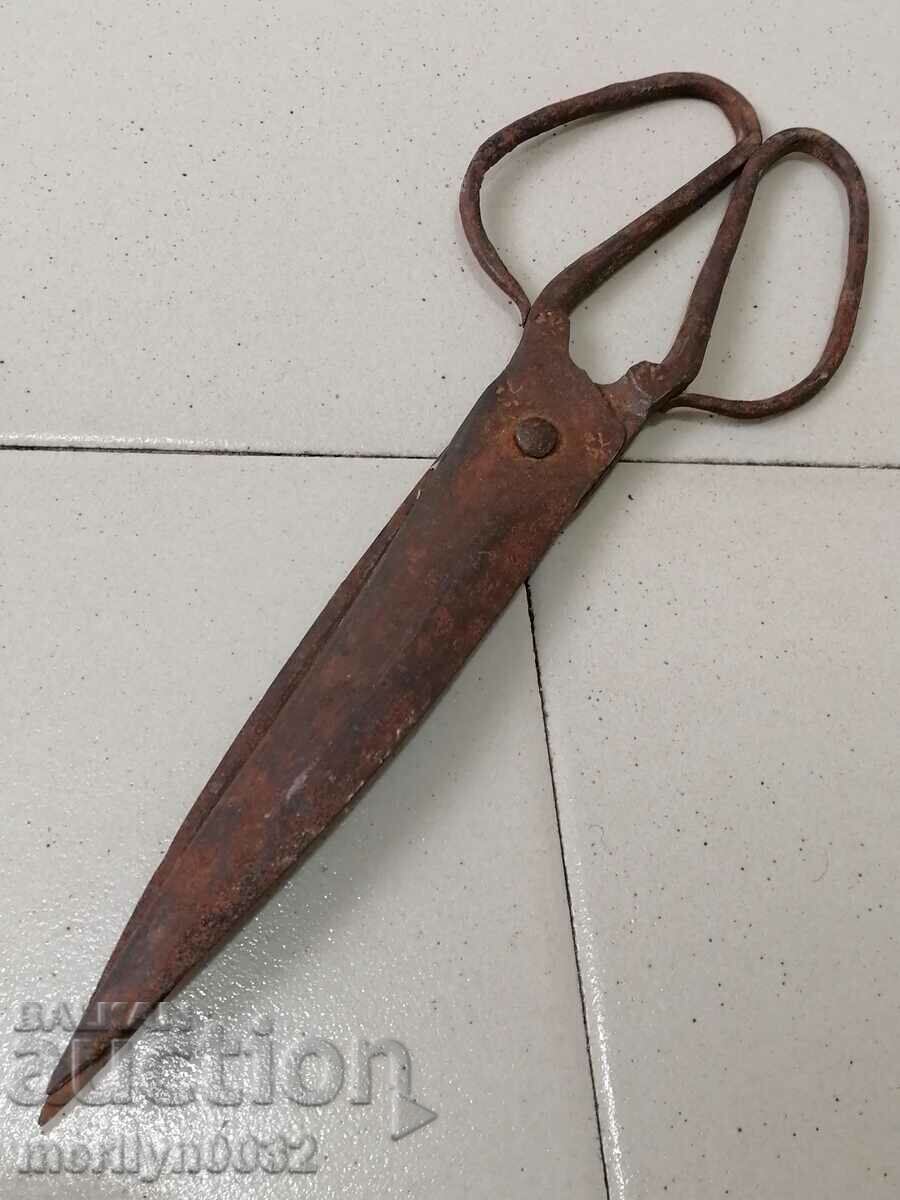 Vintage wrought iron scissors