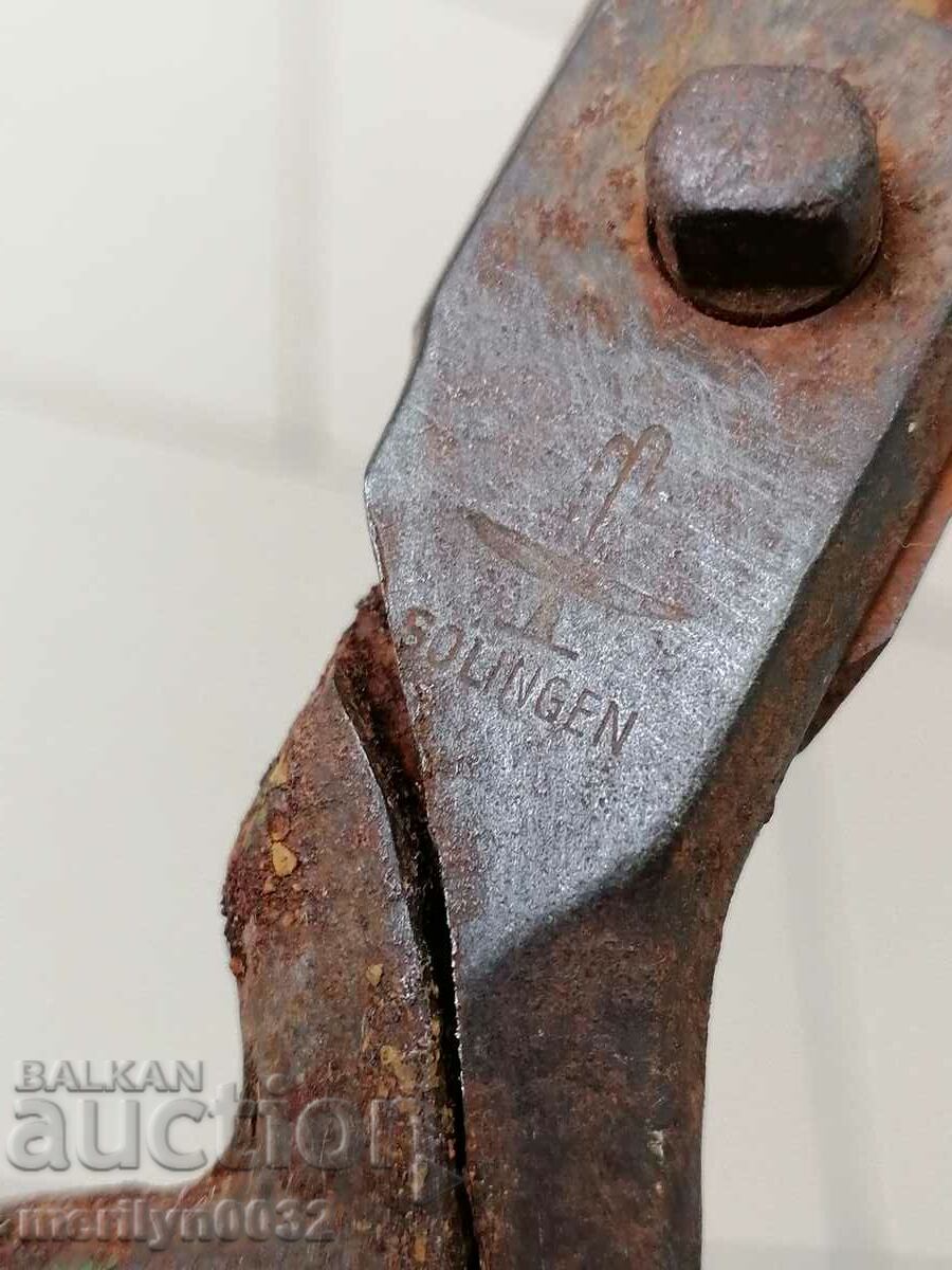 Scissors German brand scissors wrought iron with price 44.00 BGN | € 22.50 Scissors German brand scissors wrought iron with price 44.00 BGN | € 22.50