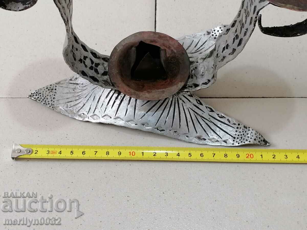 Vechi forjate lumânare sfeșnic - 7 Vechi forjate lumânare sfeșnic - 7