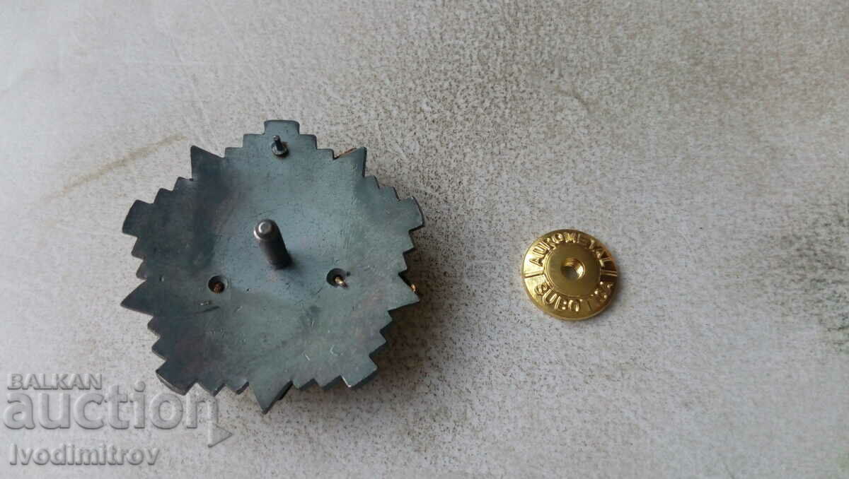 Delivery of Five-pointed star 37 millimeters