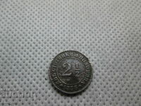 2 1/2 cenţi 1888 BULGARIA
