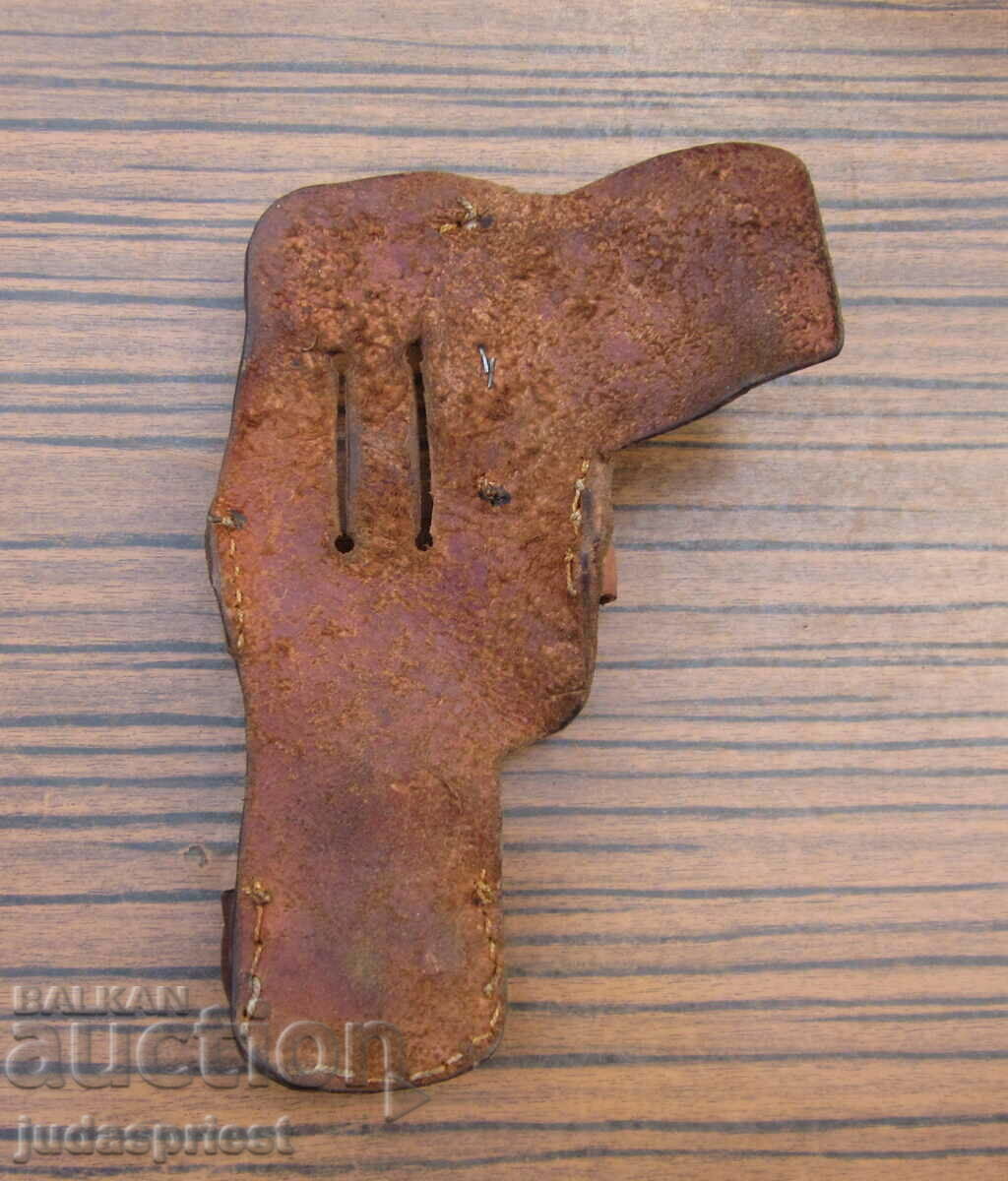 WWII German German Military Leather Holster for Walther - 7 WWII German German Military Leather Holster for Walther - 7