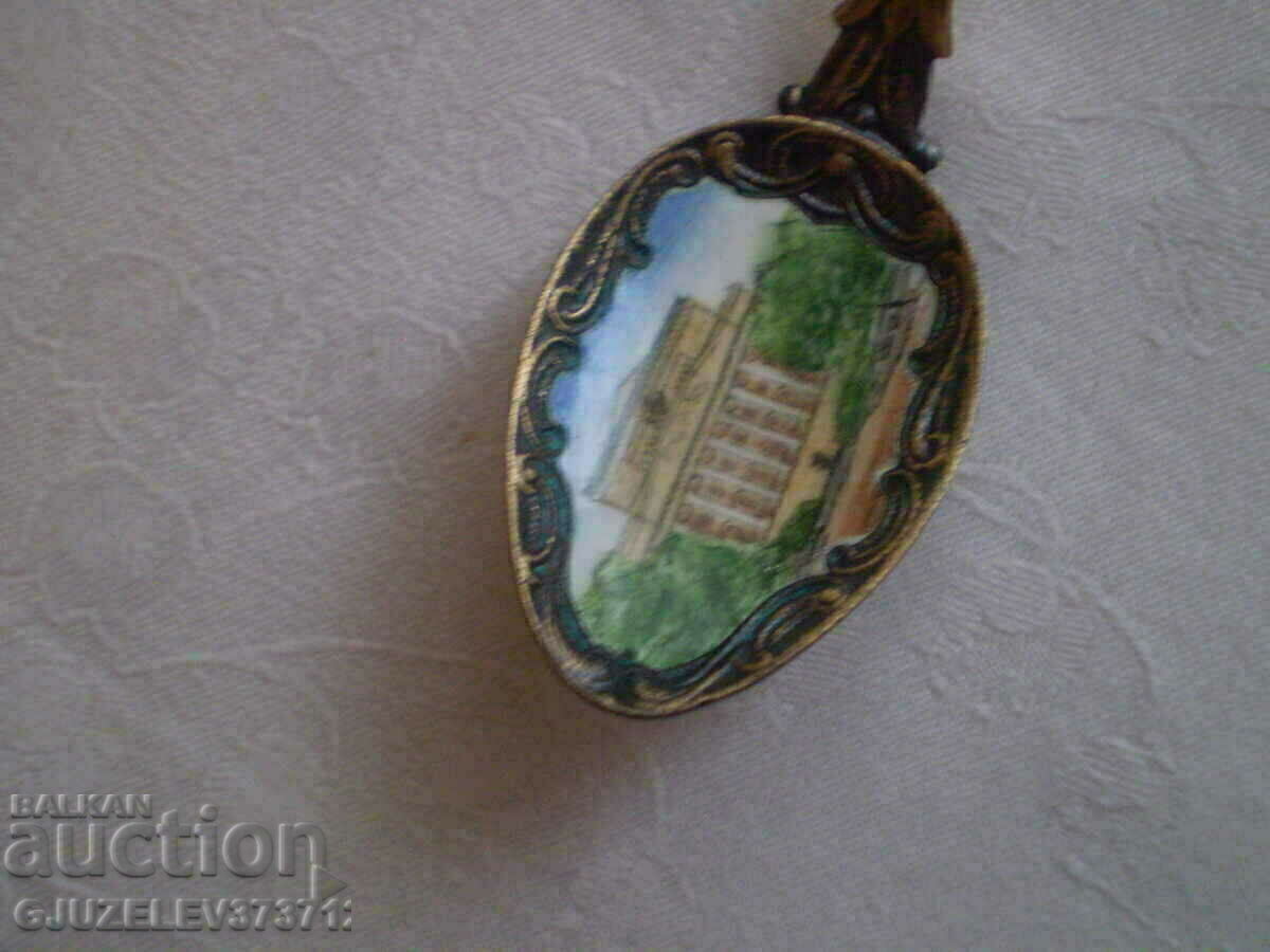 Retro Two Enamel Leningrad Teaspoons - 7