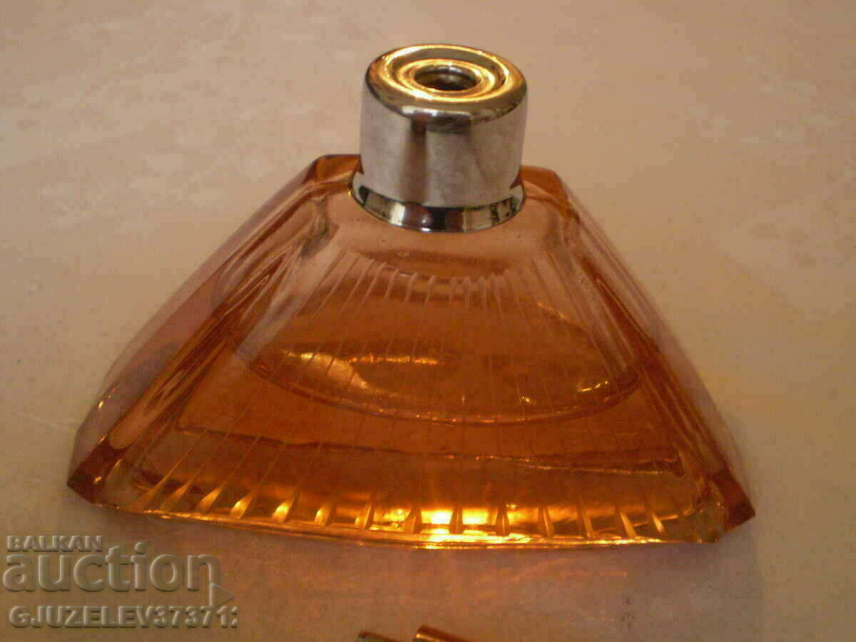 1930s Art Deco crystal glass perfume bottle with price 69.99 BGN | € 35.79 1930s Art Deco crystal glass perfume bottle with price 69.99 BGN | € 35.79