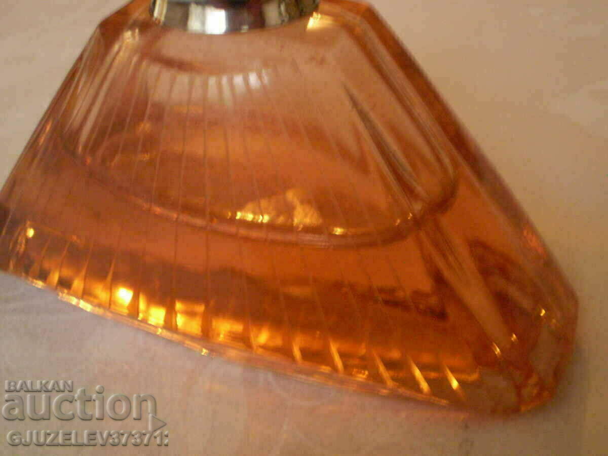 1930s Art Deco crystal glass perfume bottle - 7 1930s Art Deco crystal glass perfume bottle - 7