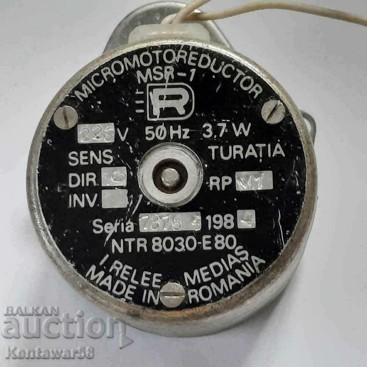 Minimotor cu reductor MSR -1