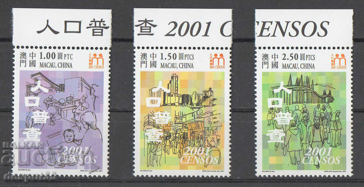 2001. Macau. National census.