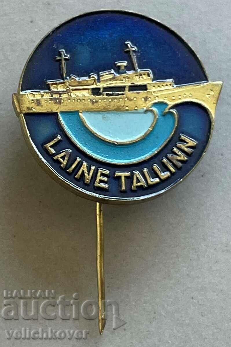 33615 ΕΣΣΔ πινακίδα πορθμειακή γραμμή Ταλίν