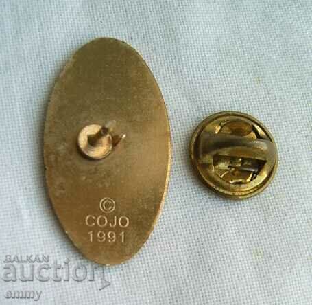 Badge - Albertville 1992 Winter Olympics with price 5.00 BGN | € 2.56 Badge - Albertville 1992 Winter Olympics with price 5.00 BGN | € 2.56