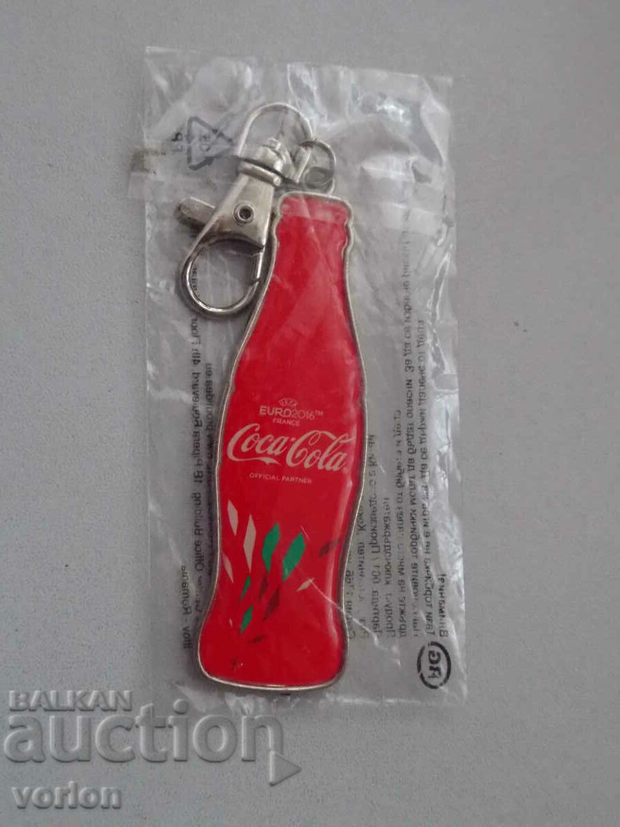 Keychain: European Football 2016 France -Coca Cola