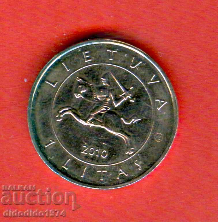 ΛΙΘΟΥΑΝΙΑ ΛΙΘΟΥΑΝΙΑ 1 Litas τεύχος - τεύχος 2010 NEW UNC με τιμή 4.99 BGN | € 2.55
