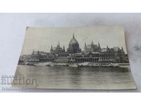 Postcard Budapest Parlament 1932