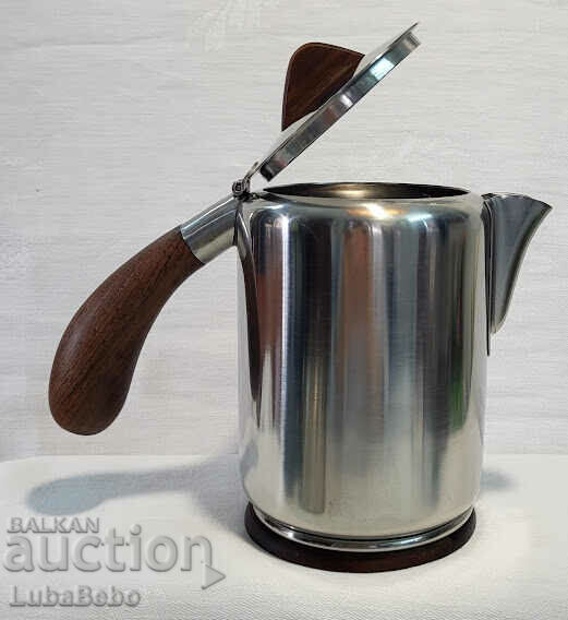 Two beautiful coffee and tea pots by DKF Lundtofte Denmark, with price 500.00 BGN | € 255.65