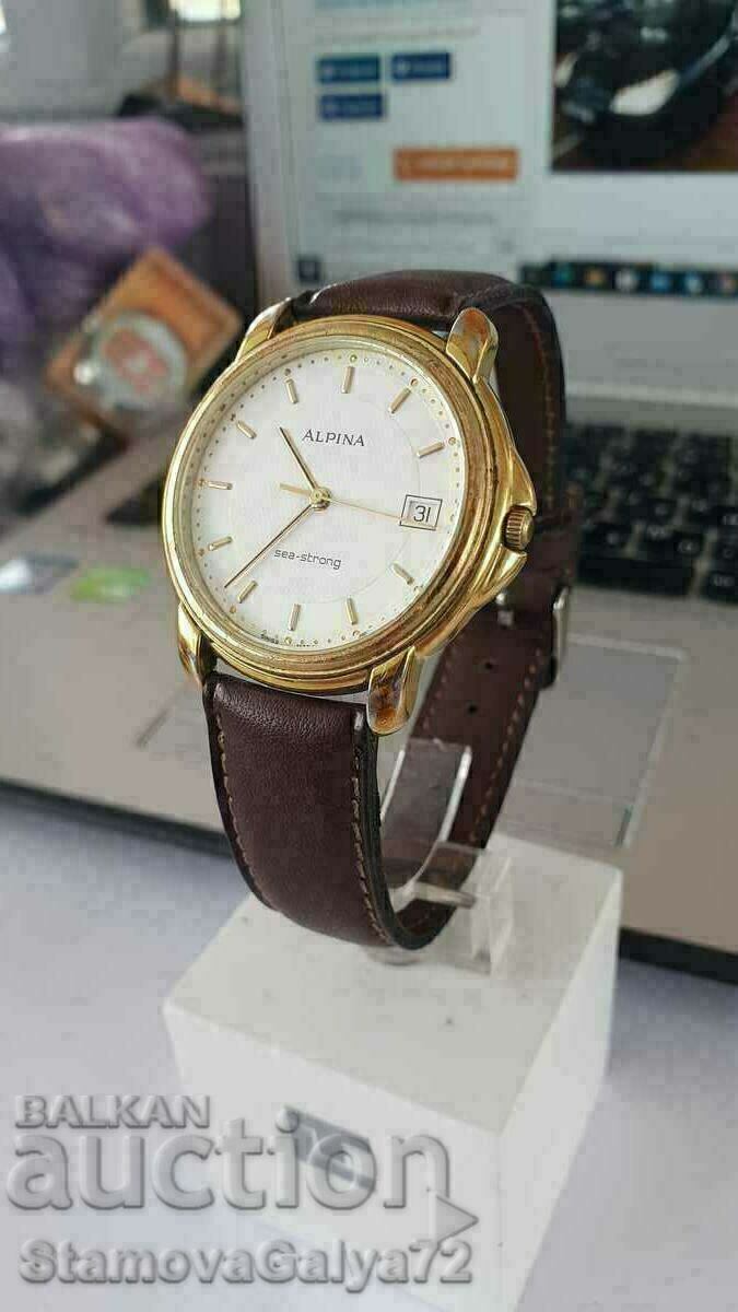 Delivery of Alpina Sea-Strong Swiss Men's Wrist Watch Delivery of Alpina Sea-Strong Swiss Men's Wrist Watch