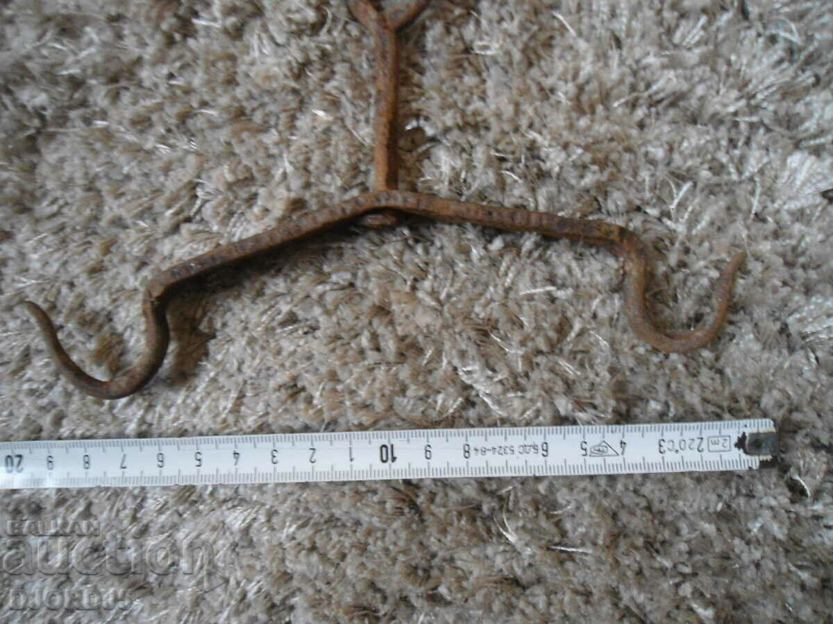 An old forged hook, a crown - 5 An old forged hook, a crown - 5