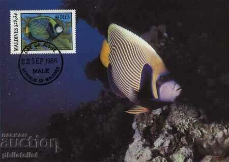 Delivery of Maldives 1986 - 4 cards Maximum - WWF Delivery of Maldives 1986 - 4 cards Maximum - WWF