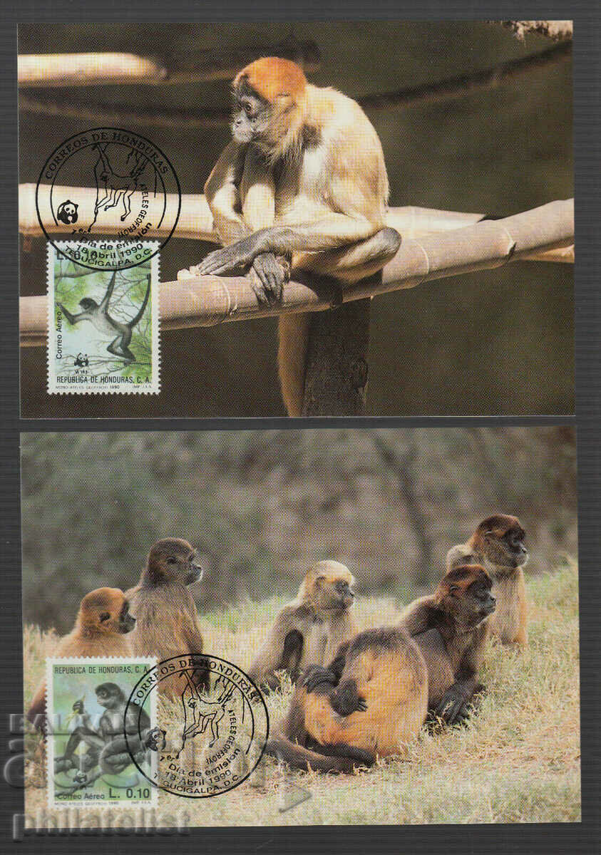 Honduras 1990 - 4 cards Maximum - WWF with price 4.00 BGN | € 2.05 Honduras 1990 - 4 cards Maximum - WWF with price 4.00 BGN | € 2.05