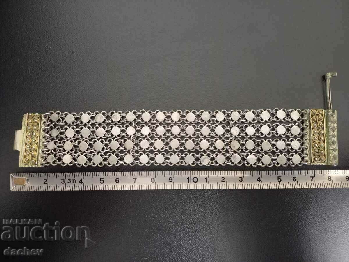Delivery of Rare antique Renaissance silver bracelet 19th Century, costume Delivery of Rare antique Renaissance silver bracelet 19th Century, costume