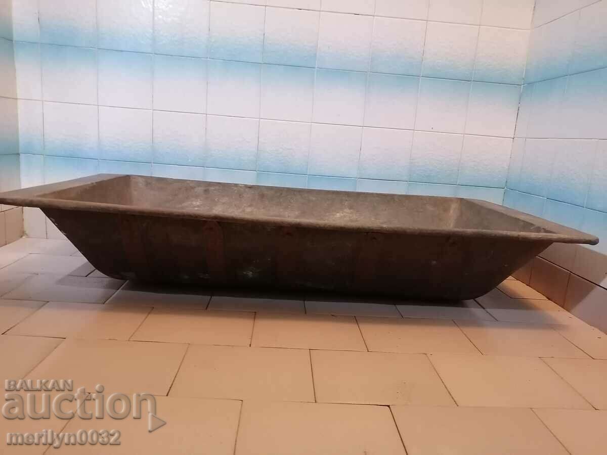 Auction Old copper trough household vessel basin copper Auction Old copper trough household vessel basin copper